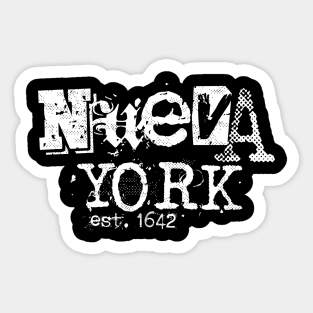 Nueva York 1642 1.0 Sticker